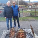 Dinamovac Ernest Major i Slavko Hala